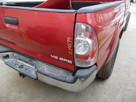 2009 TOYOTA TACOMA 4DR TRD RED AT 4.0 4WD Z19579